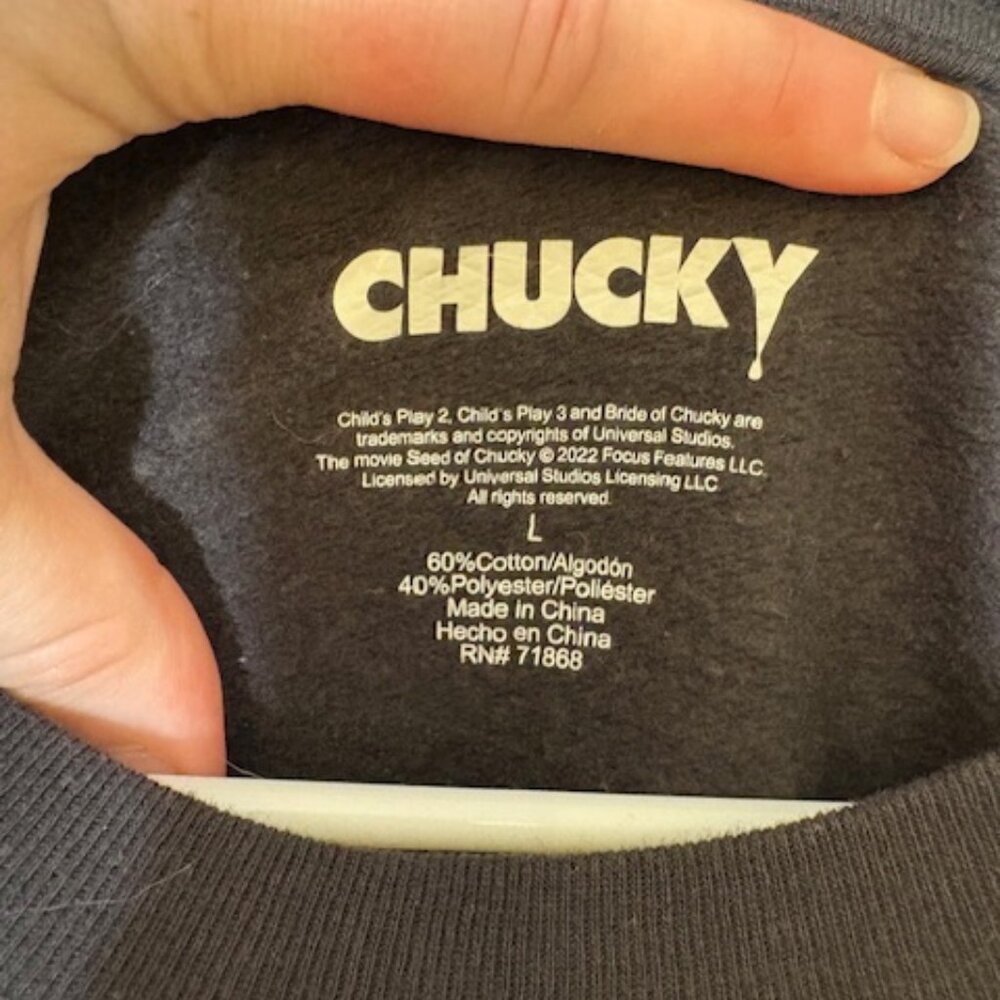 Bride of Chucky Graphic Sweatshirt - Picture 3 of 4
